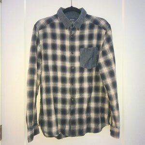 KENETH COLE REACTION Antique Flannel Shirt